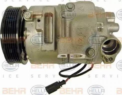 BEHR HELLA Service 8FK 351 316-991 - Compressor, air conditioning autospares.lv