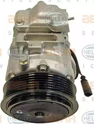 BEHR HELLA Service 8FK 351 110-241 - Compressor, air conditioning autospares.lv