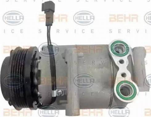 BEHR HELLA Service 8FK 351 113-971 - Compressor, air conditioning autospares.lv