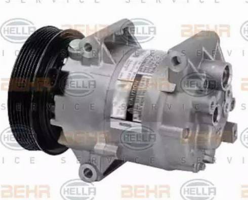 BEHR HELLA Service 8FK 351 134-451 - Compressor, air conditioning autospares.lv