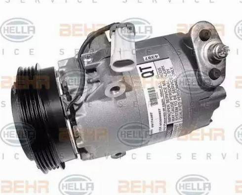 BEHR HELLA Service 8FK 351 134-101 - Compressor, air conditioning autospares.lv