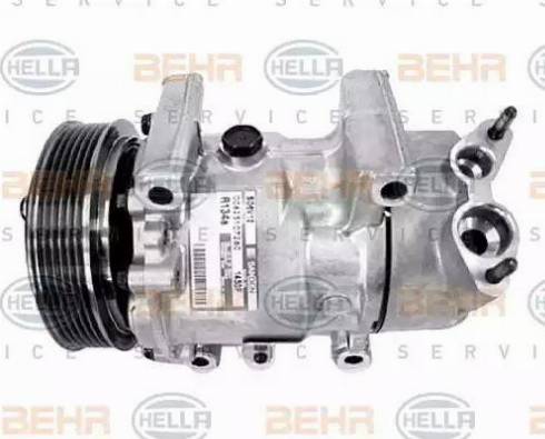 BEHR HELLA Service 8FK 351 134-831 - Compressor, air conditioning autospares.lv