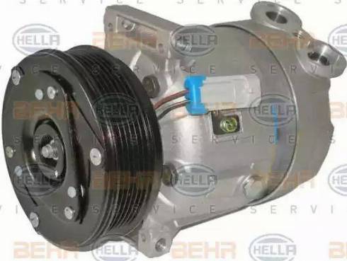 BEHR HELLA Service 8FK 351 135-431 - Compressor, air conditioning autospares.lv