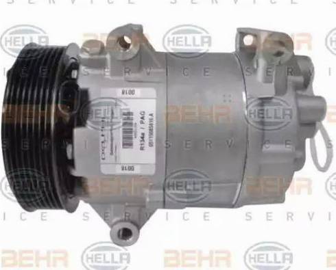 BEHR HELLA Service 8FK 351 135-051 - Compressor, air conditioning autospares.lv