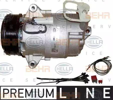 BEHR HELLA Service 8FK 351 135-311 - Compressor, air conditioning autospares.lv