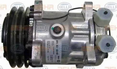 BEHR HELLA Service 8FK 351 130-631 - Compressor, air conditioning autospares.lv