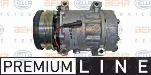 BEHR HELLA Service 8FK 351 130-141 - Compressor, air conditioning autospares.lv