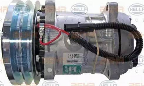 BEHR HELLA Service 8FK 351 130-111 - Compressor, air conditioning autospares.lv