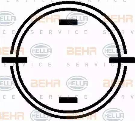 BEHR HELLA Service 8FK 351 133-911 - Compressor, air conditioning autospares.lv