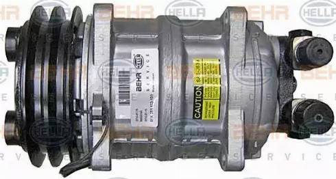 BEHR HELLA Service 8FK 351 133-131 - Compressor, air conditioning autospares.lv