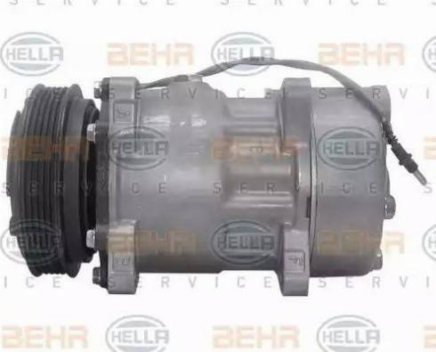 BEHR HELLA Service 8FK 351 132-781 - Compressor, air conditioning autospares.lv