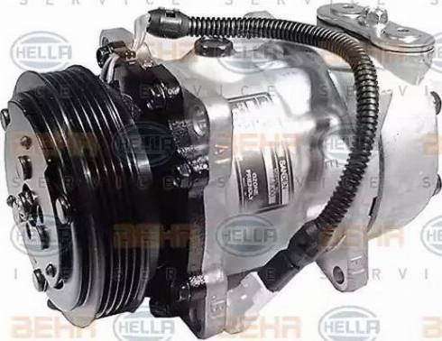 BEHR HELLA Service 8FK 351 125-071 - Compressor, air conditioning autospares.lv