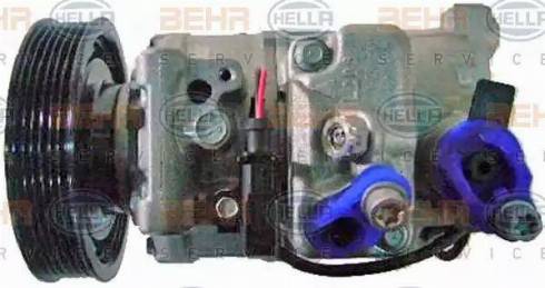 BEHR HELLA Service 8FK 351 125-161 - Compressor, air conditioning autospares.lv