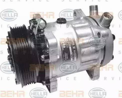 BEHR HELLA Service 8FK 351 126-011 - Compressor, air conditioning autospares.lv