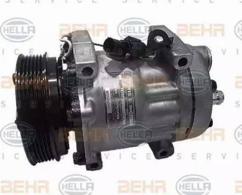 BEHR HELLA Service 8FK 351 126-851 - Compressor, air conditioning autospares.lv