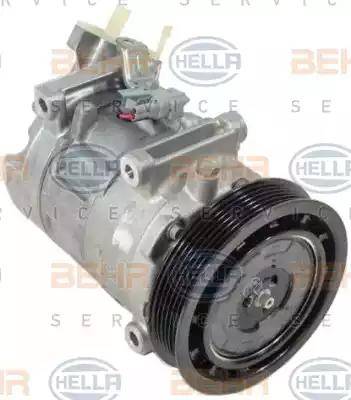 BEHR HELLA Service 8FK 351 123-051 - Compressor, air conditioning autospares.lv