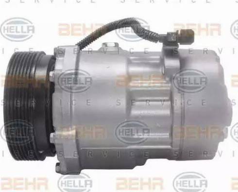 BEHR HELLA Service 8FK 351 127-521 - Compressor, air conditioning autospares.lv