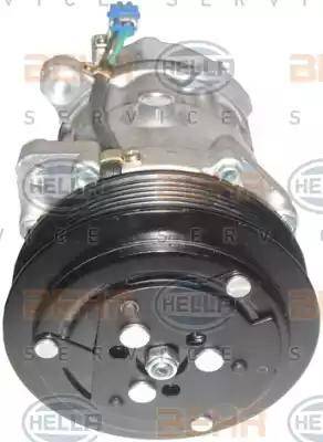 BEHR HELLA Service 8FK 351 127-681 - Compressor, air conditioning autospares.lv