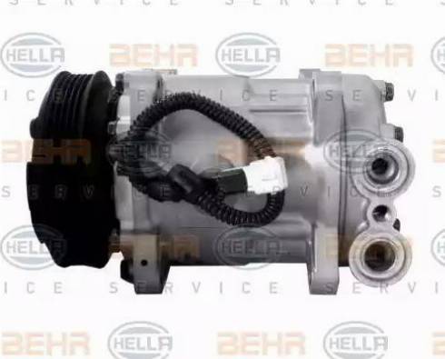 BEHR HELLA Service 8FK 351 127-041 - Compressor, air conditioning autospares.lv