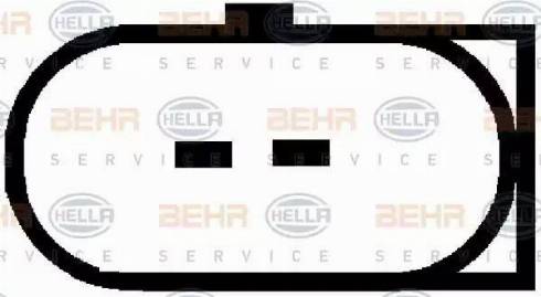 BEHR HELLA Service 8FK 351 127-881 - Compressor, air conditioning autospares.lv