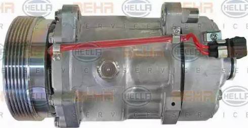 BEHR HELLA Service 8FK 351 127-331 - Compressor, air conditioning autospares.lv