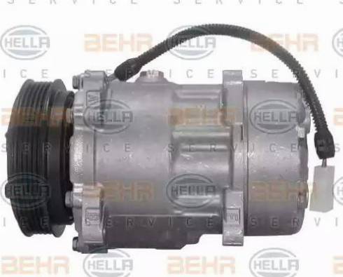 BEHR HELLA Service 8FK 351 127-791 - Compressor, air conditioning autospares.lv