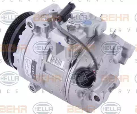 BEHR HELLA Service 8FK 351 340-491 - Compressor, air conditioning autospares.lv