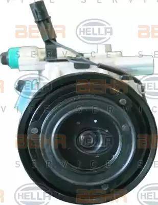 BEHR HELLA Service 8FK 351 340-051 - Compressor, air conditioning autospares.lv