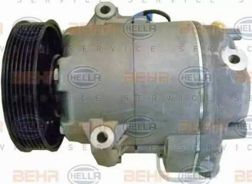 BEHR HELLA Service 8FK 351 340-361 - Compressor, air conditioning autospares.lv