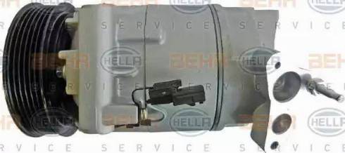 BEHR HELLA Service 8FK 351 340-711 - Compressor, air conditioning autospares.lv