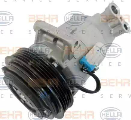 BEHR HELLA Service 8FK 351 340-731 - Compressor, air conditioning autospares.lv