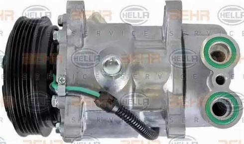 BEHR HELLA Service 8FK 351 316-931 - Compressor, air conditioning autospares.lv