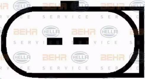 BEHR HELLA Service 8FK 351 316-461 - Compressor, air conditioning autospares.lv