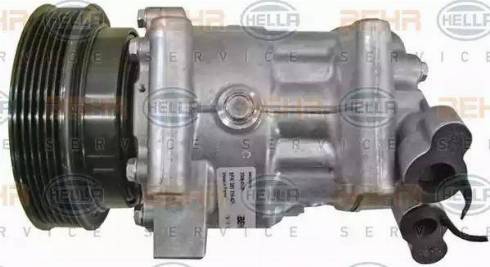 BEHR HELLA Service 8FK 351 316-421 - Compressor, air conditioning autospares.lv