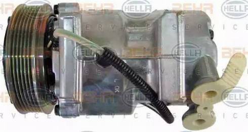 BEHR HELLA Service 8FK 351 316-011 - Compressor, air conditioning autospares.lv