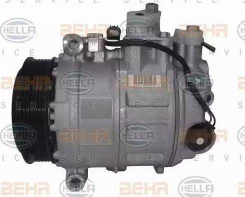 BEHR HELLA Service 8FK 351 316-291 - Compressor, air conditioning autospares.lv