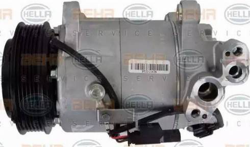 BEHR HELLA Service 8FK 351 339-241 - Compressor, air conditioning autospares.lv