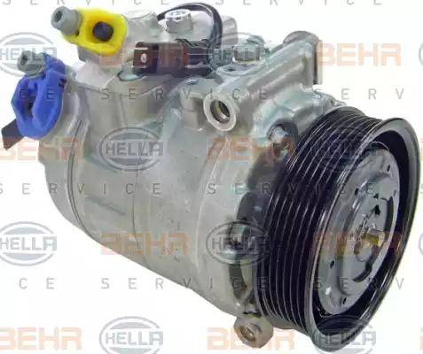 BEHR HELLA Service 8FK 351 334-481 - Compressor, air conditioning autospares.lv