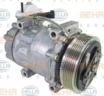 BEHR HELLA Service 8FK 351 334-291 - Compressor, air conditioning autospares.lv