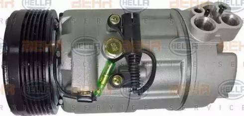 BEHR HELLA Service 8FK 351 320-781 - Compressor, air conditioning autospares.lv