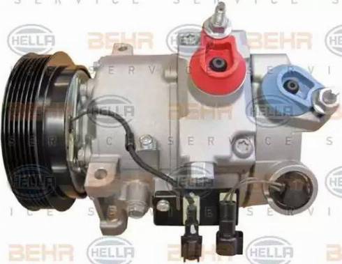 BEHR HELLA Service 8FK 351 322-451 - Compressor, air conditioning autospares.lv