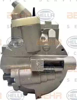 BEHR HELLA Service 8FK 351 322-421 - Compressor, air conditioning autospares.lv