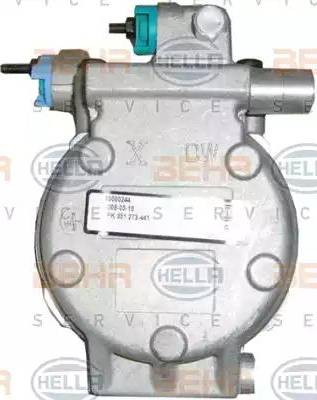 BEHR HELLA Service 8FK 351 273-441 - Compressor, air conditioning autospares.lv