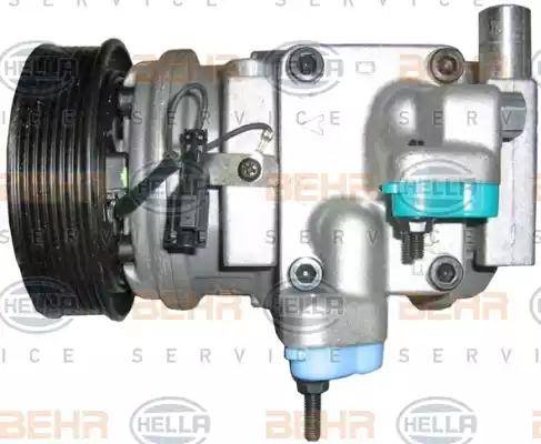 BEHR HELLA Service 8FK 351 273-431 - Compressor, air conditioning autospares.lv