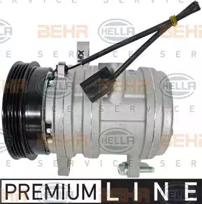 BEHR HELLA Service 8FK 351 273-031 - Compressor, air conditioning autospares.lv