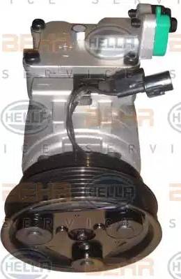 BEHR HELLA Service 8FK 351 273-111 - Compressor, air conditioning autospares.lv