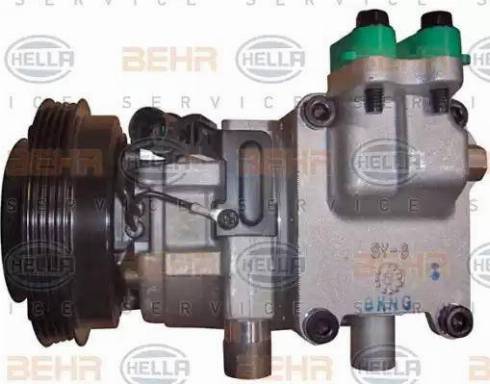 BEHR HELLA Service 8FK 351 273-181 - Compressor, air conditioning autospares.lv