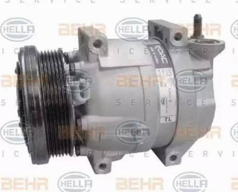 BEHR HELLA Service 8FK 351 273-351 - Compressor, air conditioning autospares.lv