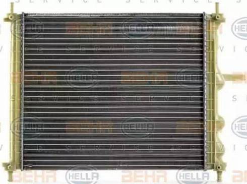 BEHR HELLA Service 8MK 376 900-141 - Radiator, engine cooling autospares.lv