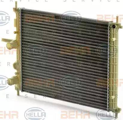 BEHR HELLA Service 8MK 376 900-141 - Radiator, engine cooling autospares.lv